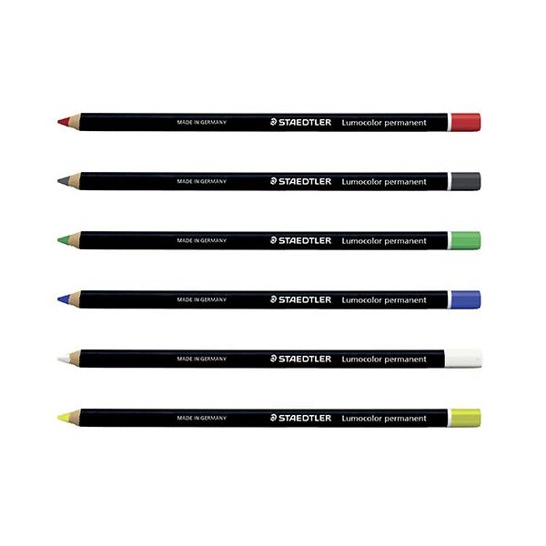 STAEDTLER fedtblyant sort - permanent - 5228631